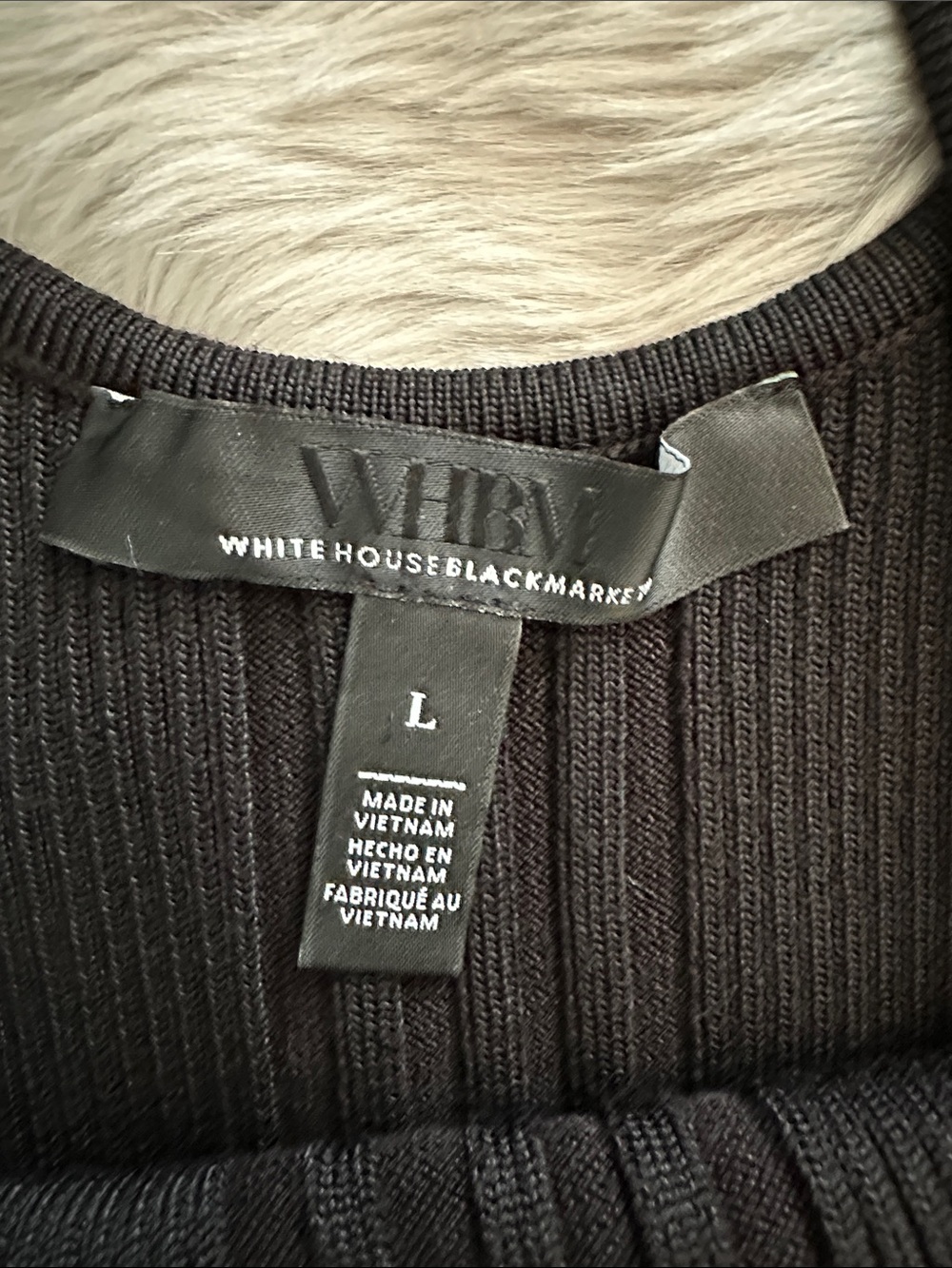 WHBM Ribbed Sweater Tank - Picture 8 of 9